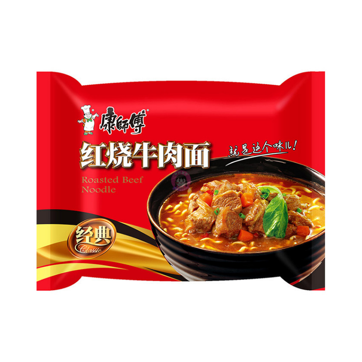 康师傅红烧牛肉面包105g MK Braised Beef Noodle bag