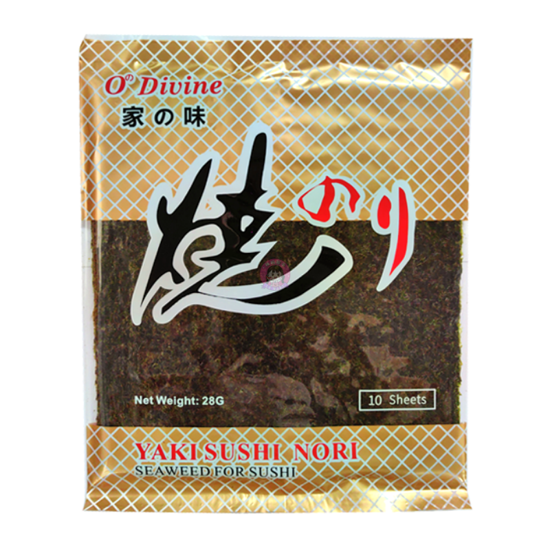 家之味寿司紫菜10pcs 28g O'Divine Sushi Nori