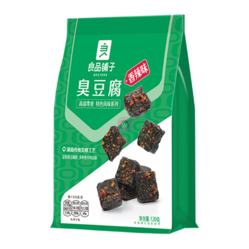 良品铺子臭豆腐香辣味120g Bestore Stinky Tofu Spicy Flavour