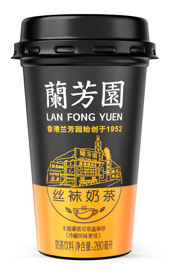 香飘飘兰芳园丝袜奶茶280ml XPP Lan Fong Yuen Milk Tea