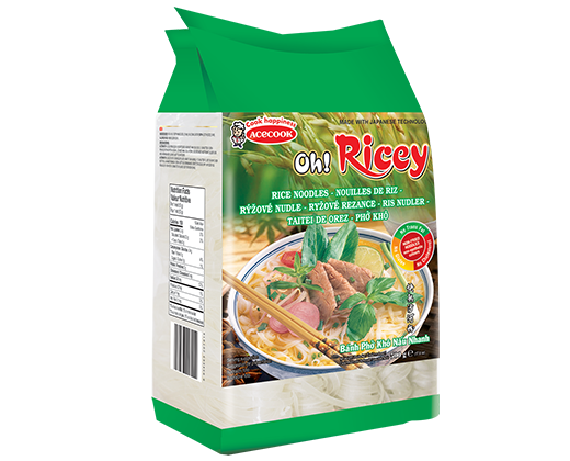 Acecook Oh! Ricey Dried Rice Noodle 454g