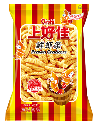 上好佳鲜虾条40g Oishi Prawn Cracker