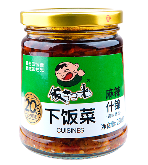 饭扫光麻辣什锦280g FSG Chilli Sauce With Cowpea