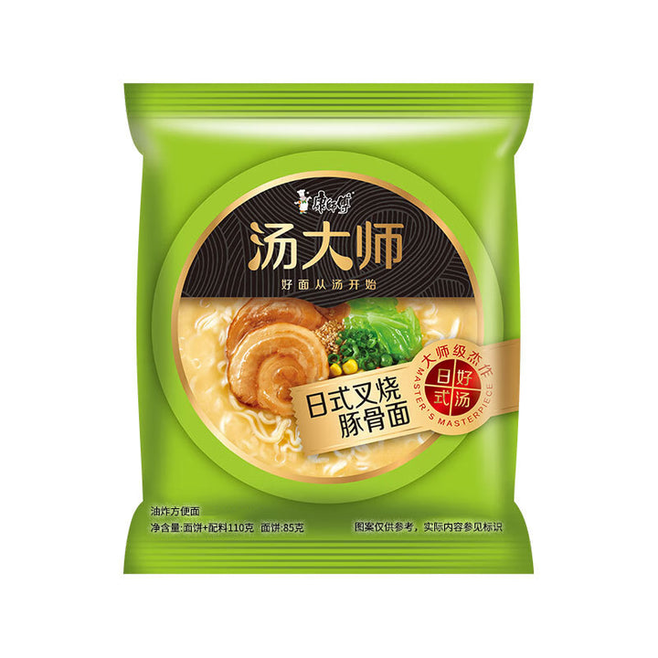 康师傅汤大师日式叉烧豚骨面 110g MK BBQ Pork Soup Noodle