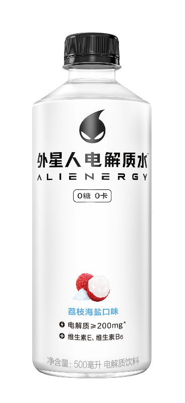 元气森林外星人电解质水荔枝海盐味500ml GKF Allien Energy Drink Lychee & Sea Salt