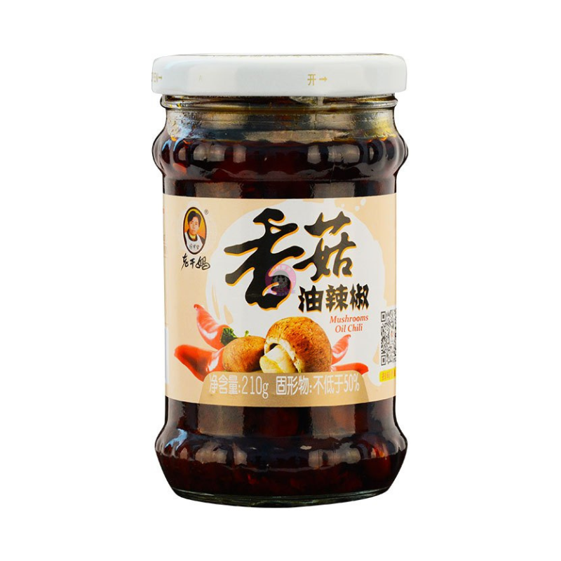 老干妈香菇油辣椒210g LGM Mushroom Chilli Oil