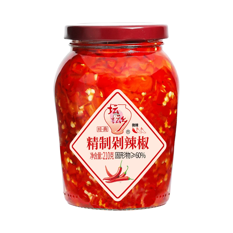 坛坛乡精致剁辣椒210g TTX Chopped Red Chilli