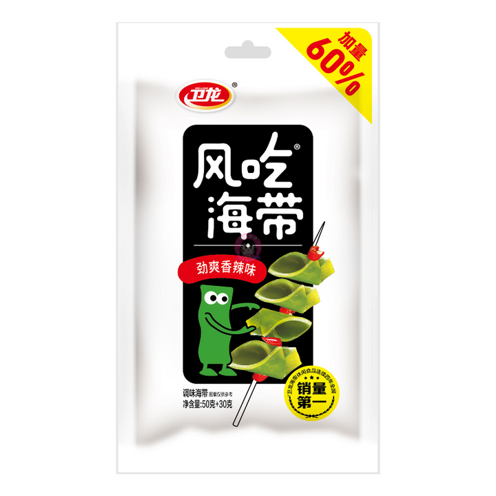 卫龙风吃海带香辣味252g WL FengChi Kelp Hot Flavour