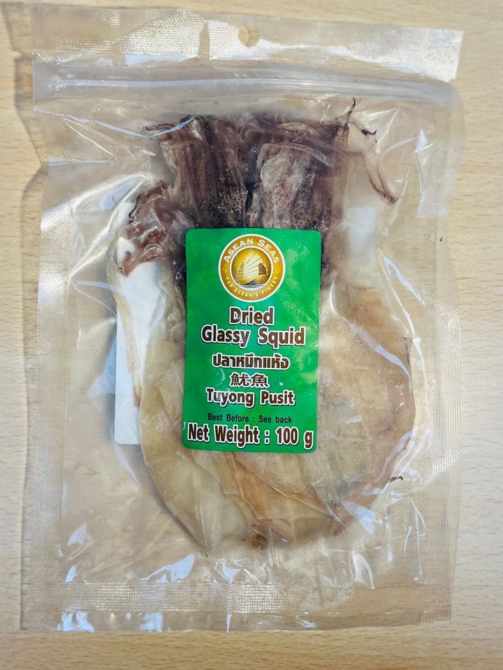 Asean Seas Dried Glassy Squid 100g