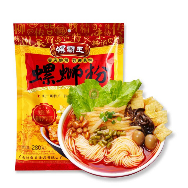 螺霸王螺蛳粉原味味280g NO.Wang Snails Rice Noodle