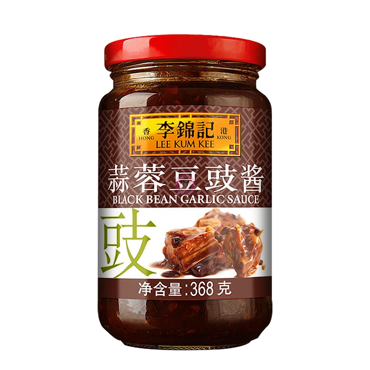 李锦记蒜蓉豆豉酱368g Lee Kum Kee Black Bean Garlic Sauce