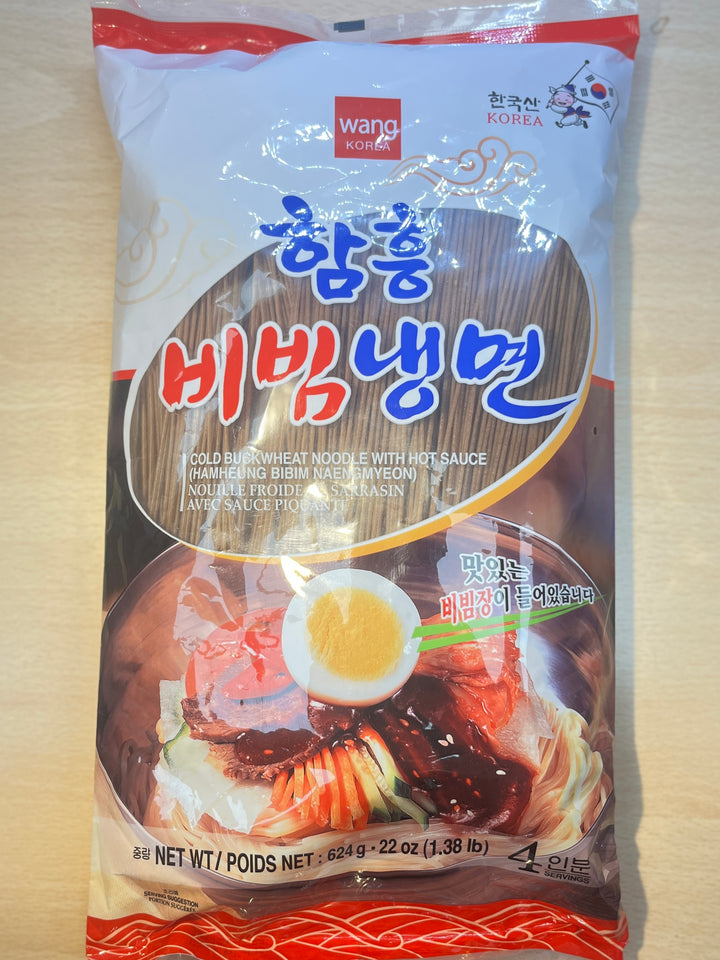 Wang Cold Buckwheat Noodle With Hot Sauce 624g