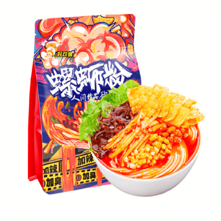 好欢螺柳州螺蛳粉加辣400g HHL Snail Rice Noodles Extra Spicy