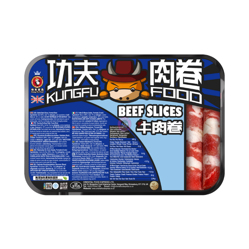 功夫牛肉卷400g Kung Fu Beef Slice