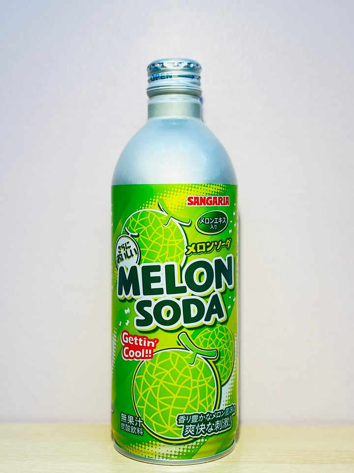 三佳利蜜瓜味碳酸饮料500ml Sangaria Melon Soda