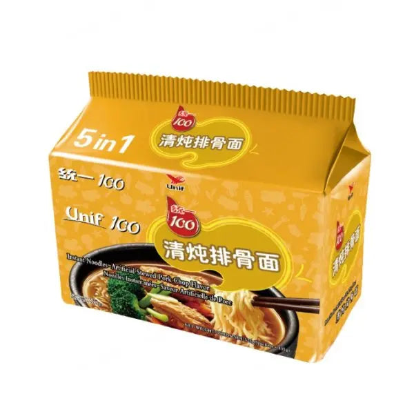 统一清炖排骨面5pcks Uni Instant Noodle Stewed Pork Chop