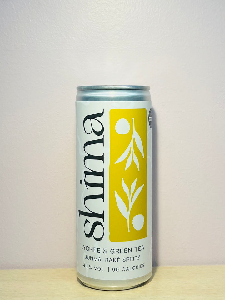 Shima Drinks Sake Cocktail Lychee & Green Tea 250ml Alc 4.2%