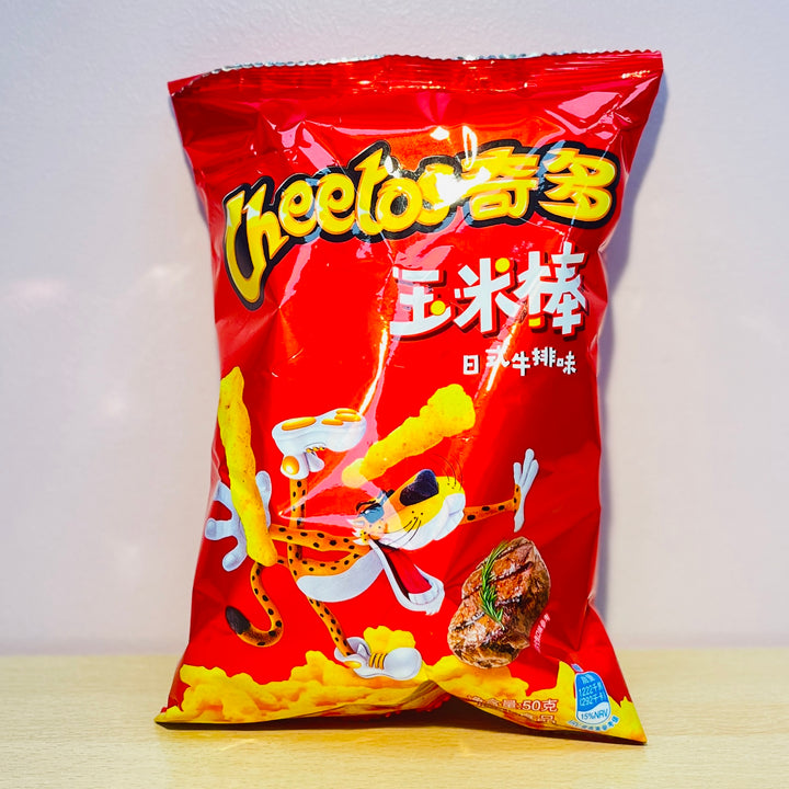 奇多玉米棒日式牛排味50g Cheetos Corn Stick Japanese Steak Flavour