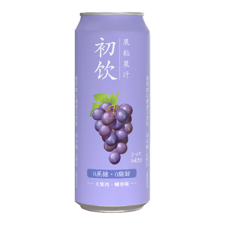 初饮果汁饮品葡萄500ml CY Fruit Drink Grape