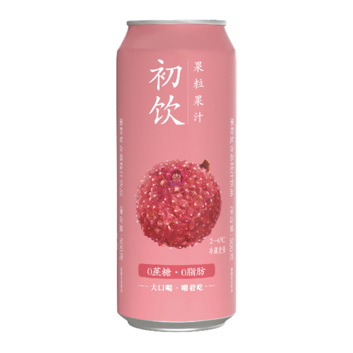 初饮果汁饮料荔枝味500ml CY Fruit Drink Lychee Flavour