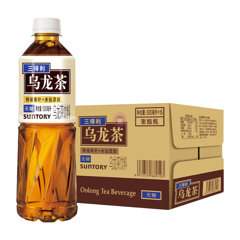 三得利无糖乌龙茶500ml Suntory Oolong Tea Sugar Free