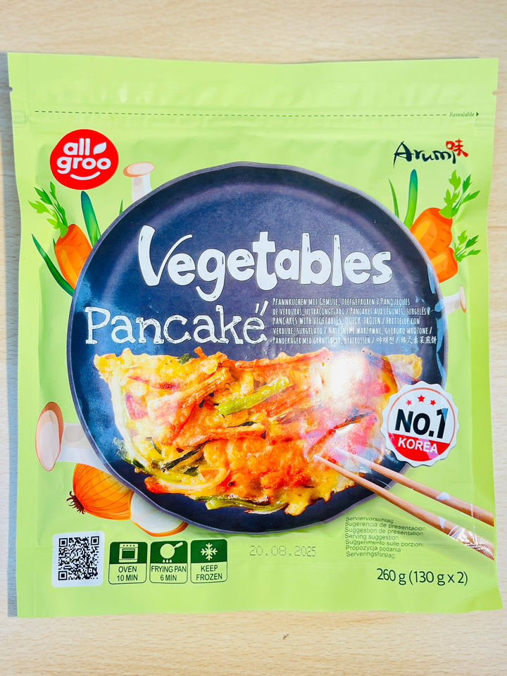 Allgroo Vegetable Pancake 260g 蔬菜煎饼