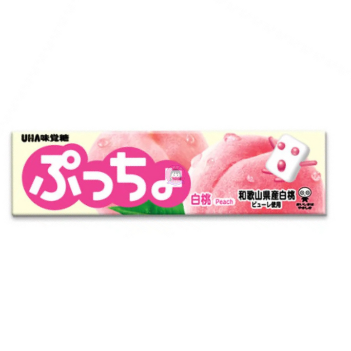 悠哈普超桃子味软糖50g Uha Puccho Peach Soft Candy