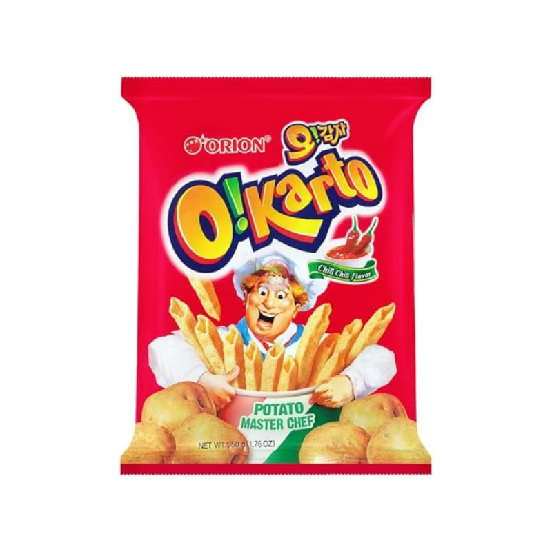 好丽友呀土豆辣味50g Orion Potato Chips Chili Chili Flavour