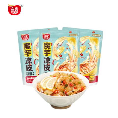 阿宽魔芋凉皮柠檬酸辣265g AK Konjac Noodle Lemon Sour & Hot Flavour