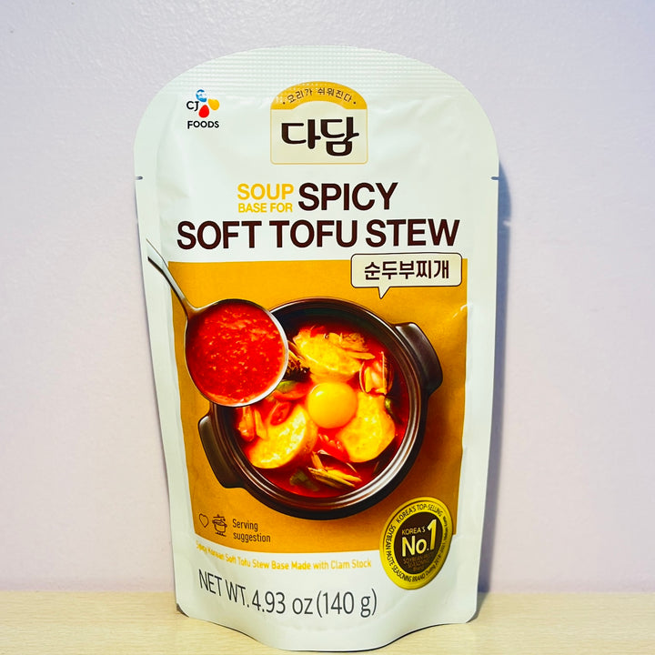 CJ Spicy Korean Stew Paste with Clam Stock 140g