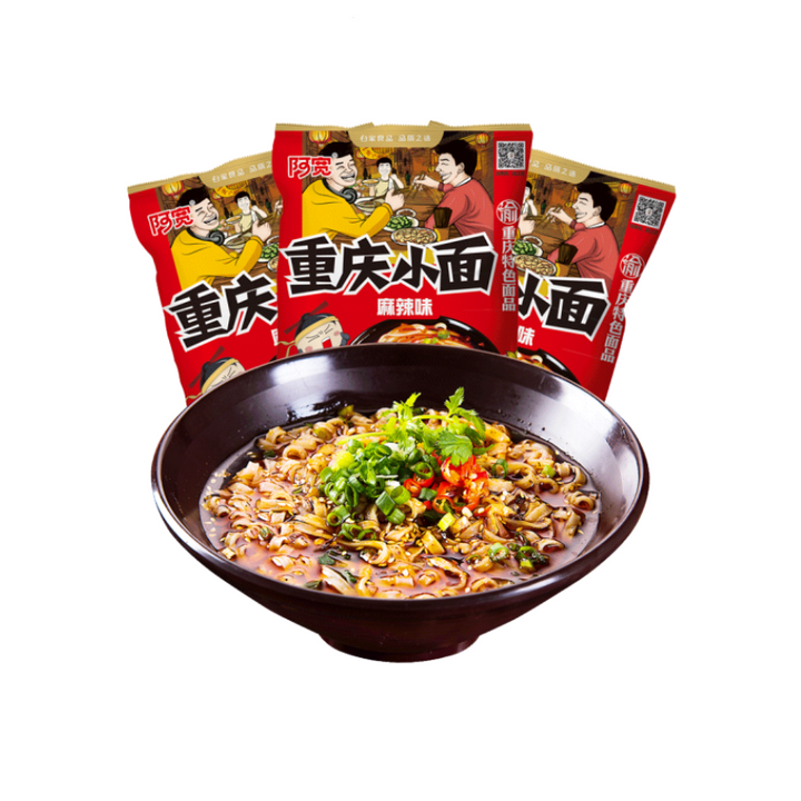 阿宽重庆小面麻辣味100g AK Chongqing Noodle Spicy Hot Flavour