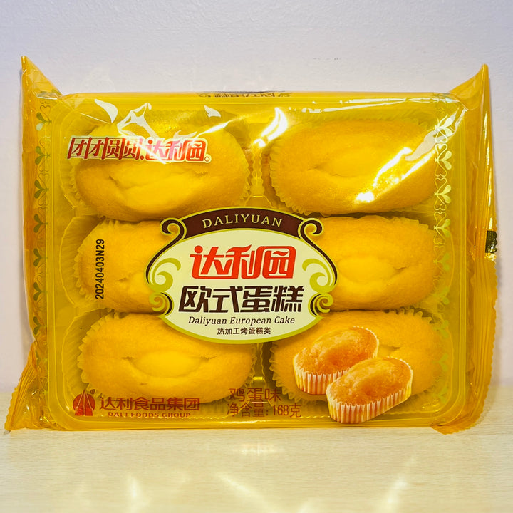 达利园欧式蛋糕鸡蛋味168g DLY European Cake Original Flavour