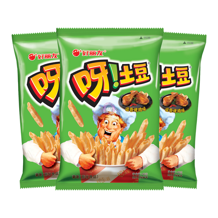 好丽友呀土豆滋香烤鸡味70g Orion Potato Chips Roasted Chicken