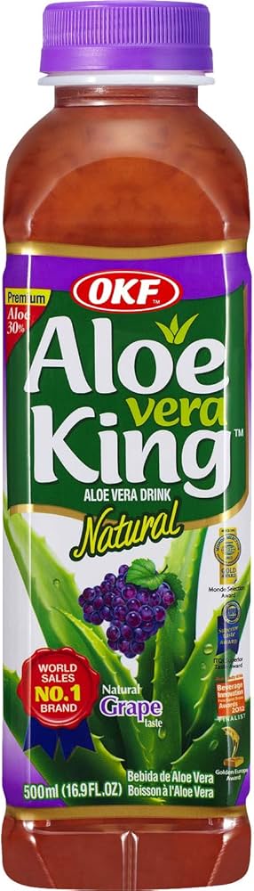 OKF Aloe Vera King Grape 500ml