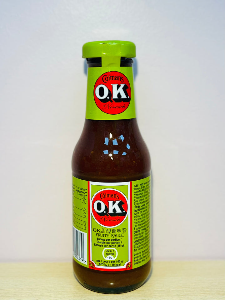 OK Fruity Sauce 335g