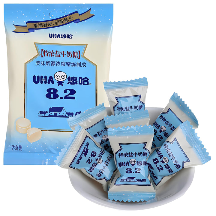 悠哈牌特浓盐牛奶糖108g Uha Tokuno Milk Candy Salt Flavour