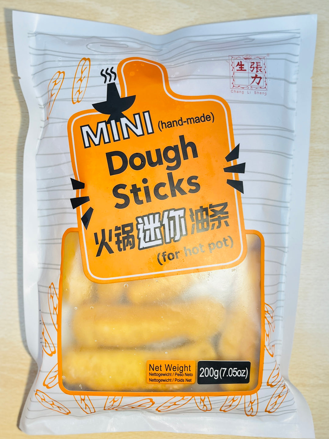 张力生火锅迷你油条200g ZLS Mini Dough Sticks For Hot Pot