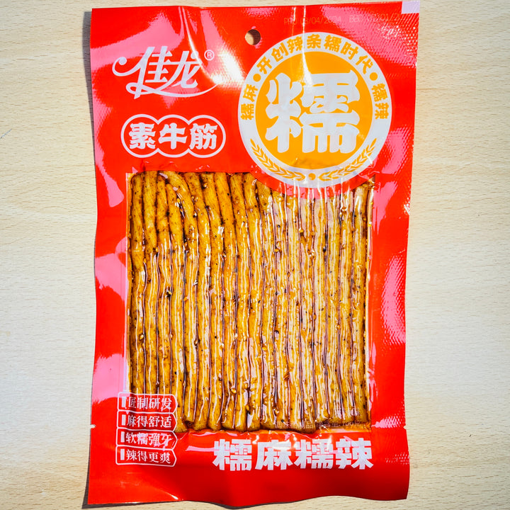 佳龙素牛筋麻辣味106g JL Vegetarian Beef Tendon