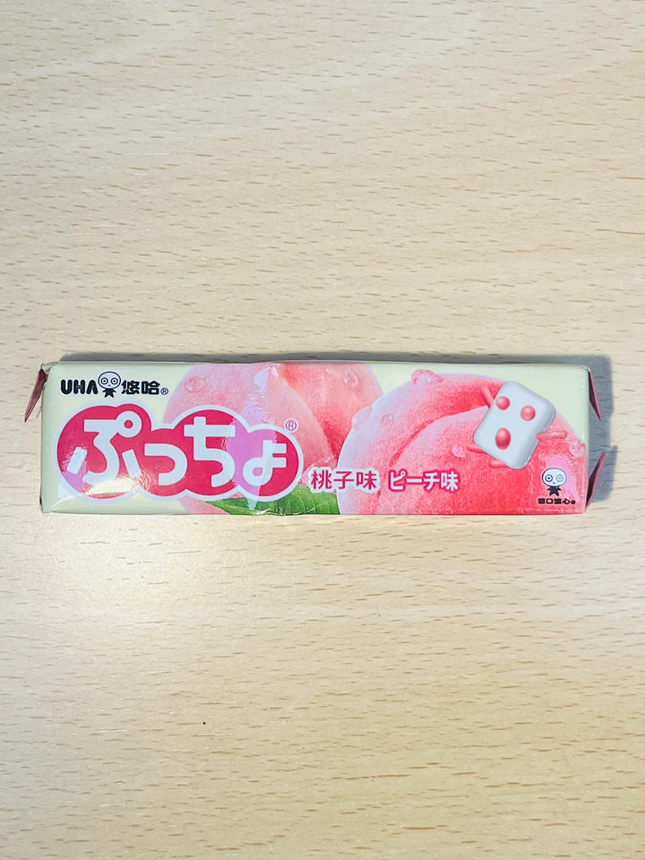 悠哈普超桃子味软糖50g Uha Puccho Peach Soft Candy