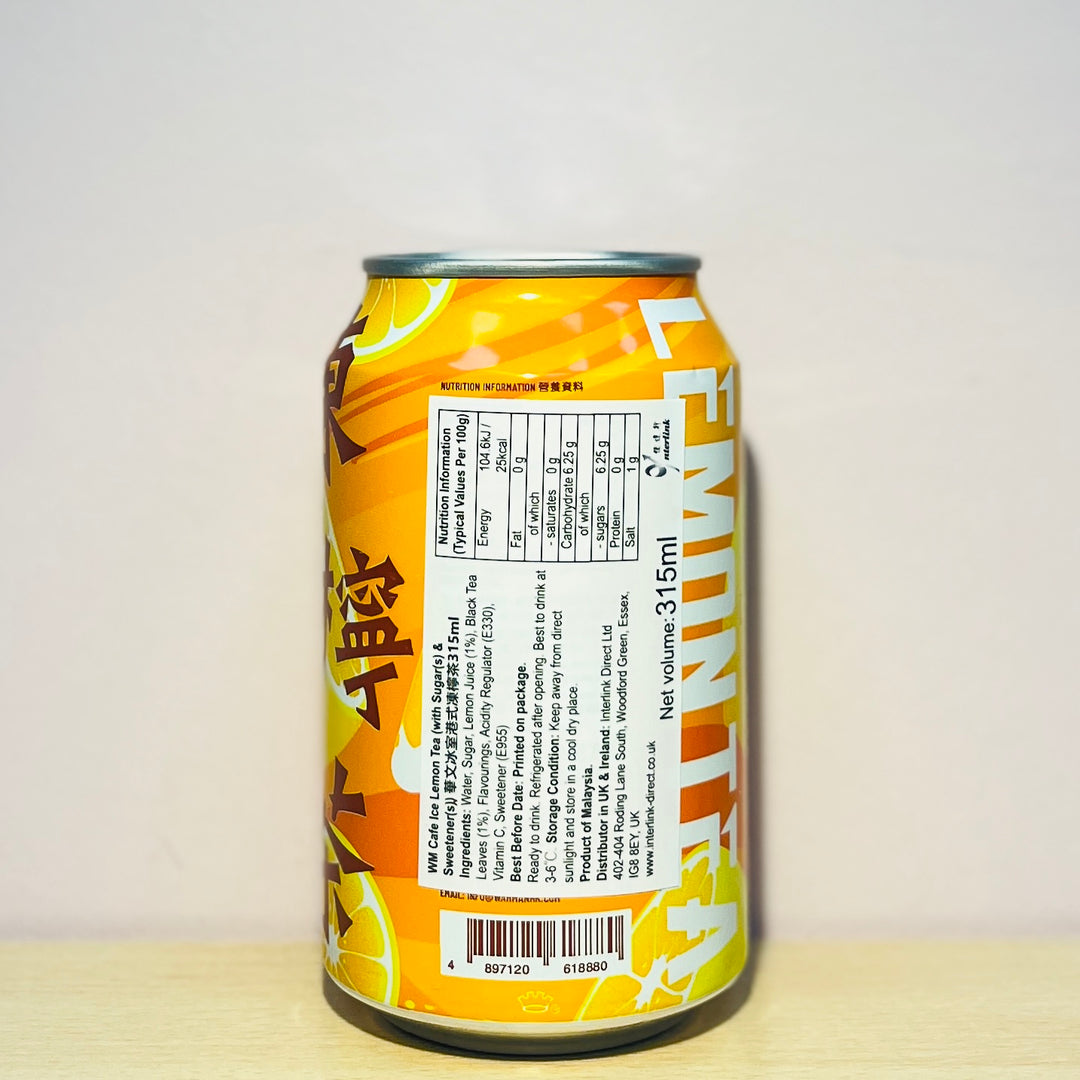 华文冰室港式柠檬茶315ml WM Cafe Ice Lemon Tea