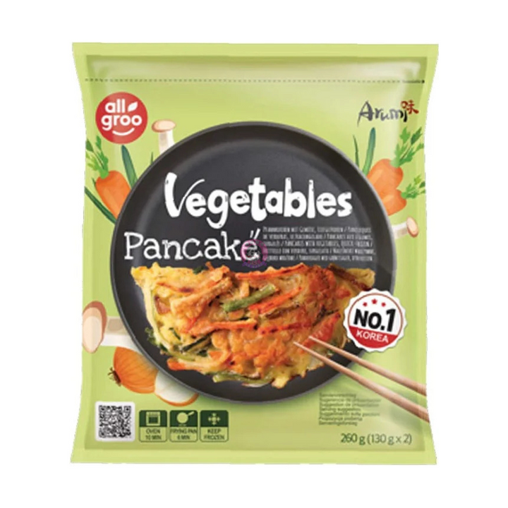 Allgroo Vegetable Pancake 260g 蔬菜煎饼