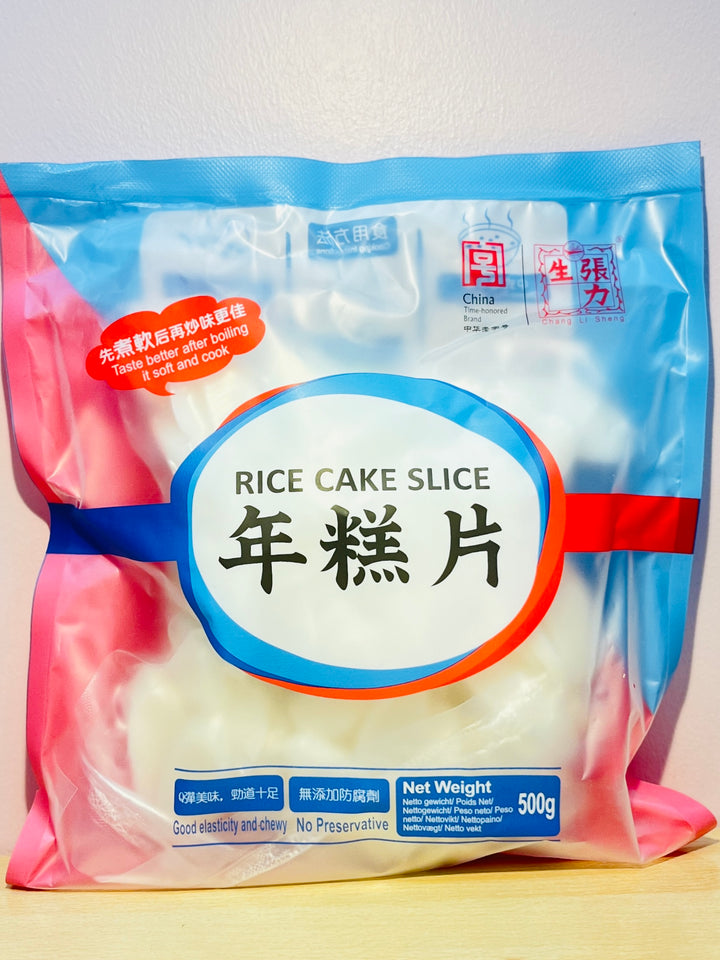 张力生年糕片500g ZLS Sliced Rice Cake