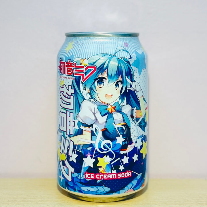 Kawaji初音未来苏打水忌廉味330ml Kawaji Hatsune Miku Soda Ice Cream Flavour