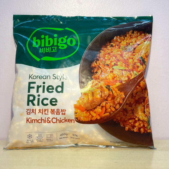 Bibigo Fried Rice Kimchi & Chicken Flavour 450g 必品阁炒饭泡菜鸡肉味