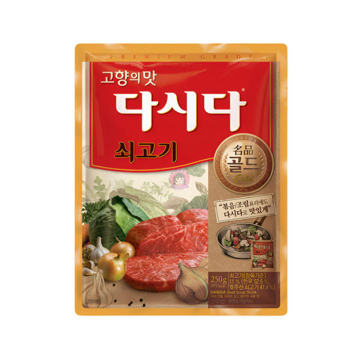 CJ Beksul Dashida Soup Stock Beef 300g 牛肉高汤