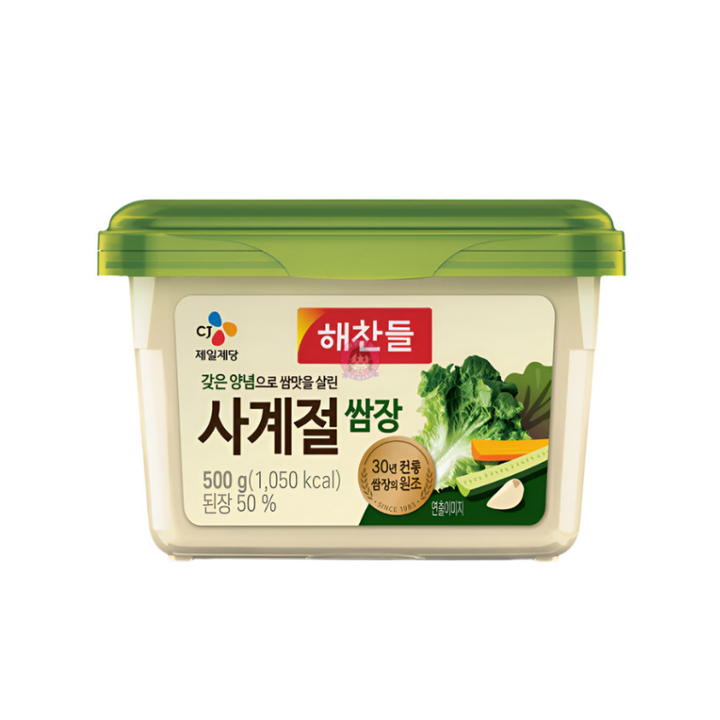 CJ Seasoned Soybean Paste (Sagaejeol) 500g