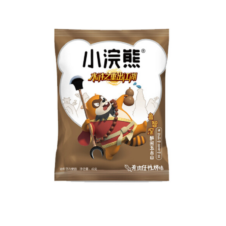 统一小浣熊干脆面烤肉味40g Uni Noodle Snack-BBQ