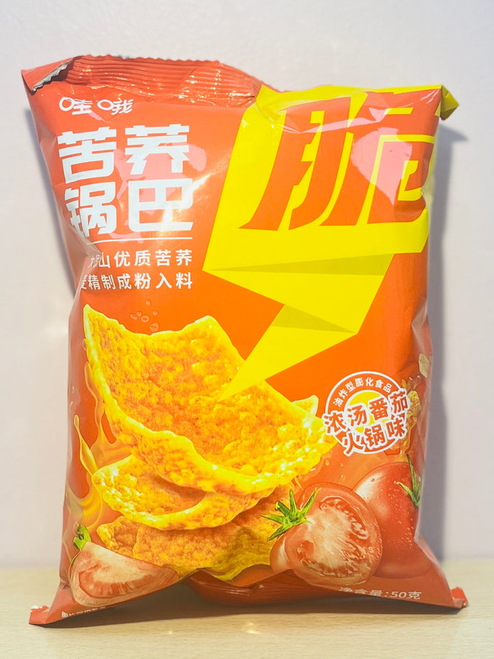 海底捞锅巴番茄火锅味50g HDL Crisp Biscuits Tomato Hot pot FLavour