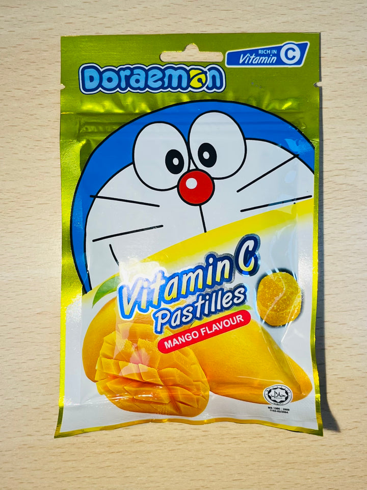 哆啦A梦软糖芒果味40g Big Foot Doraemon Vitamin C Mango Flavour Soft Candy