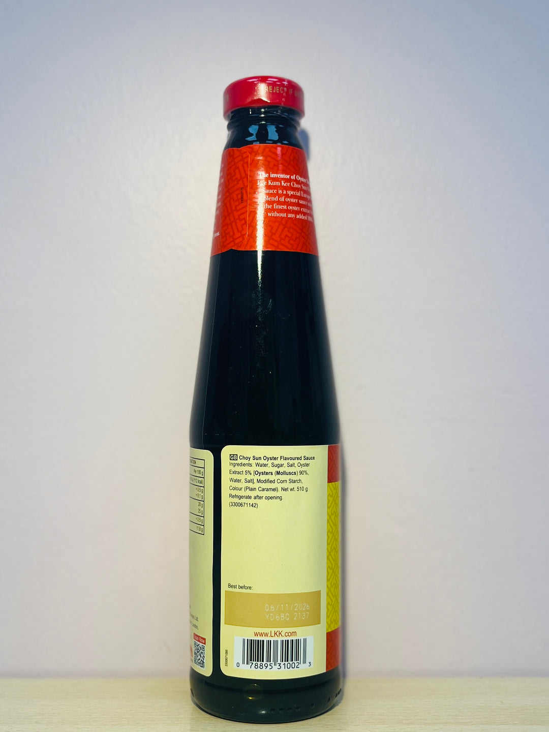 李锦记财神蚝油510ml Lee Kum Kee Choy Sun Oyster Sauce